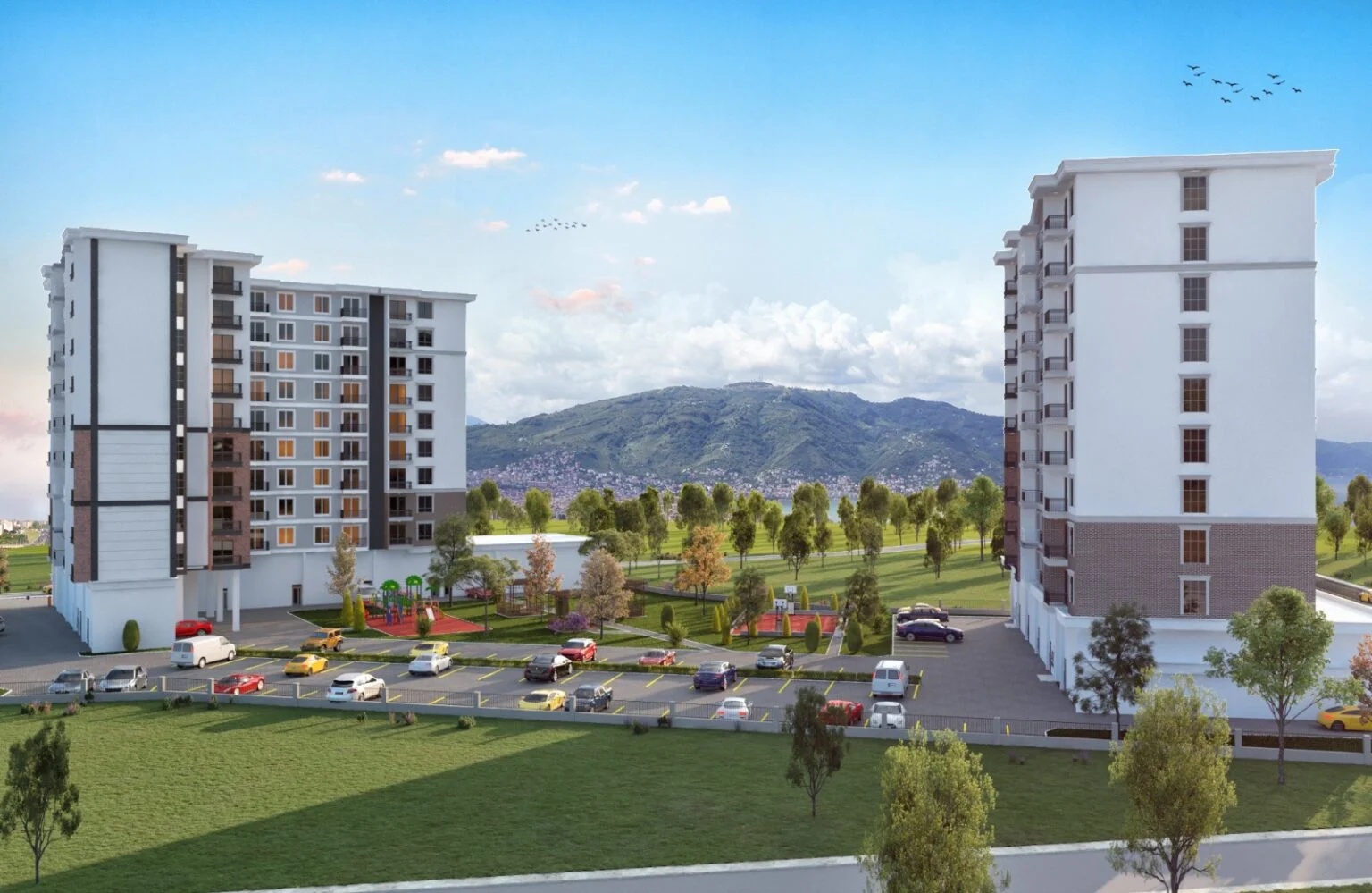 North Loft Residences — mixed-use residential complex with ground-floor retail, designed by YCD Studio