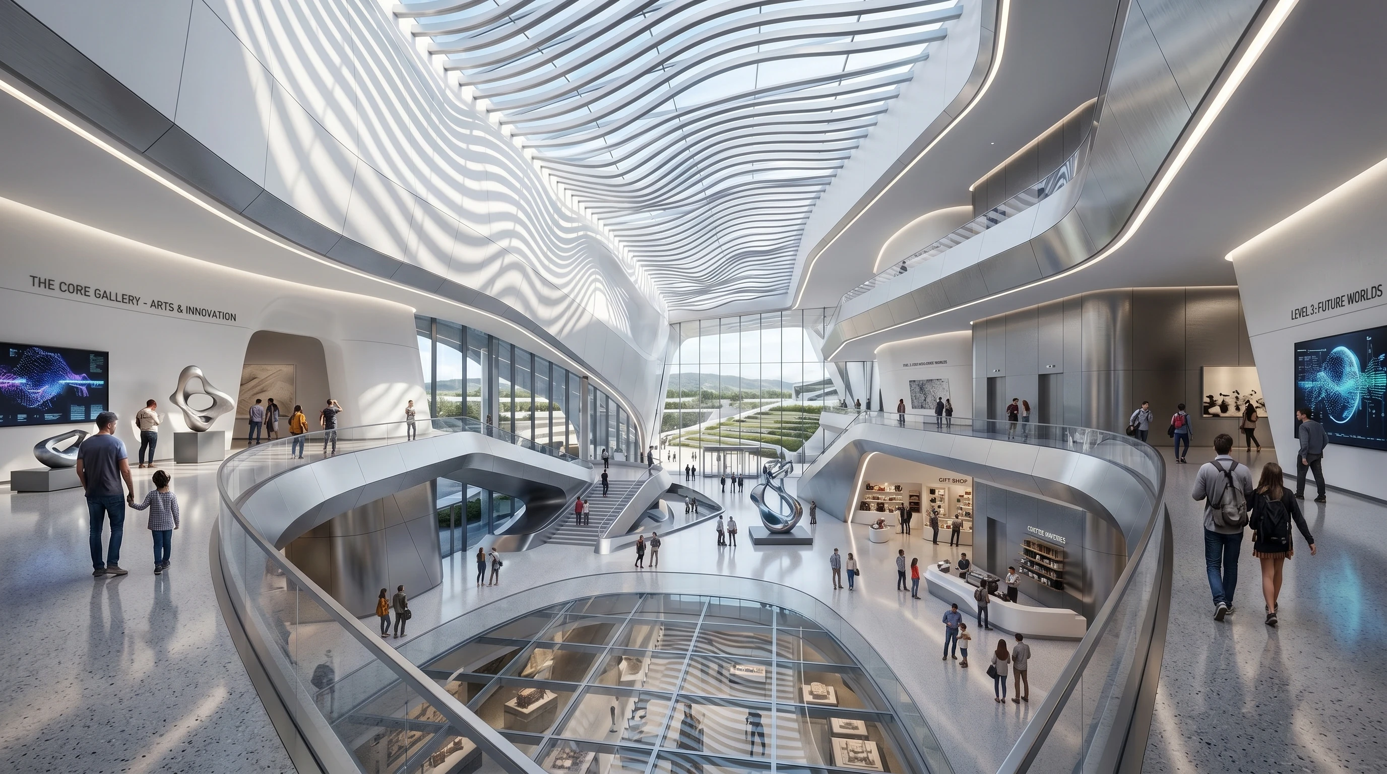 The Core Gallery — Arts & Innovation interior