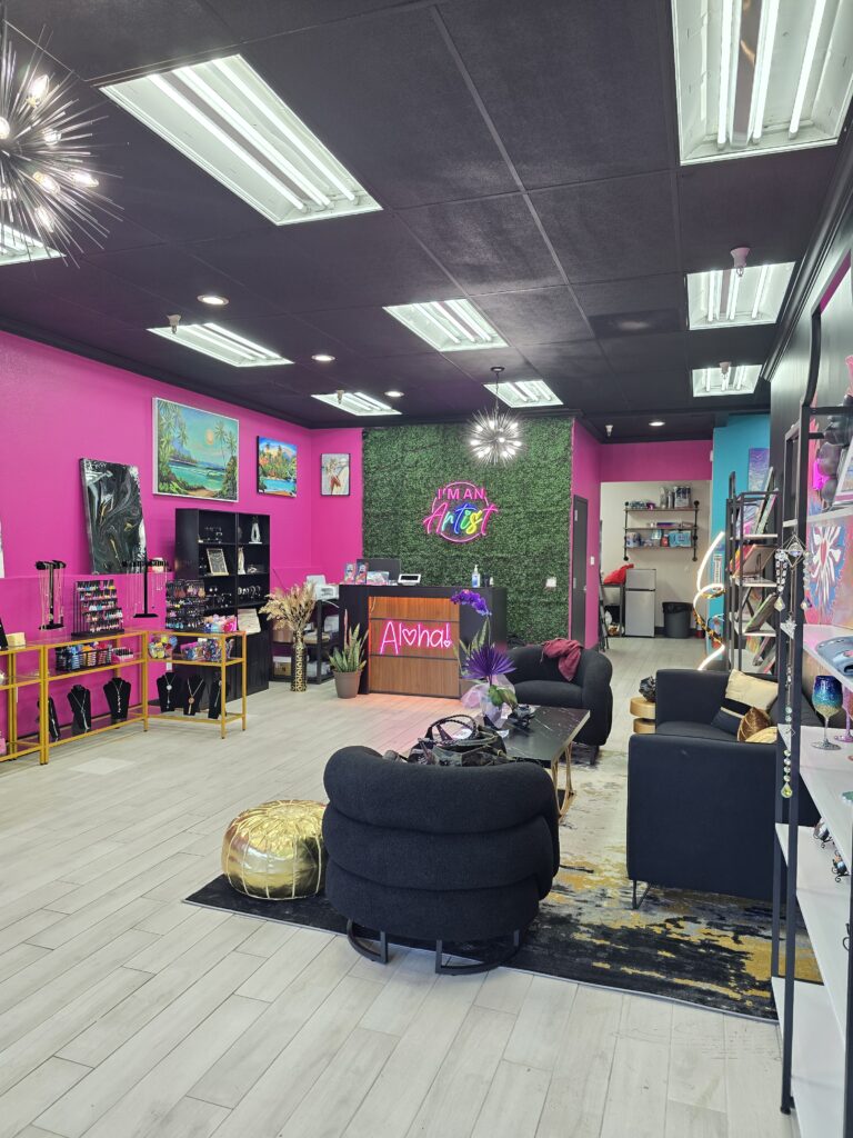 Completed tenant improvement for Hawaii Fluid Art – Danville California